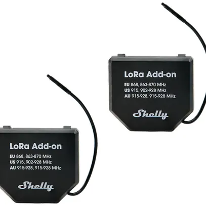 Amplificateur de signal Shelly LoRa Add-on portée ≤ 5 km 2pcs 