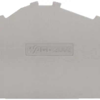 Paroi de fermeture/intermédiaire WAGO TOPJOB S 0.8mm gris 
