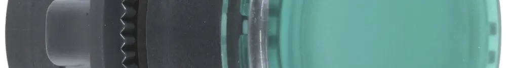 Pulsante Schneider Electric piatto verde 