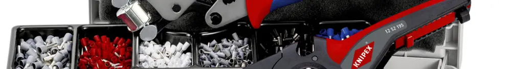 Coffret d'assortiment à sertir KNIPEX 97 90 14 pour embouts de câble 
