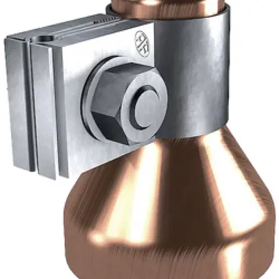 Passaggio per tetto piatto Flury FL 76b Cu filo Ø6…9mm 