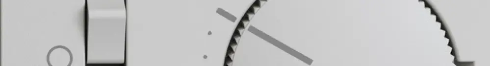 UP-Raumthermostat EDIZIOdue hellgrau 