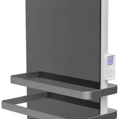 Panneau chauffant IR Glen Dimplex TRP 100M 1000W avec porte-serviettes miroité 