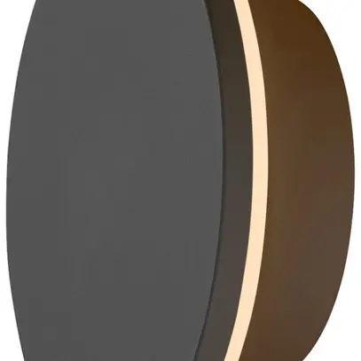 Applique LED SLV D-RING S 7.5W 630lm 827/830 IP65 REG indiretto Ø160mm nero 