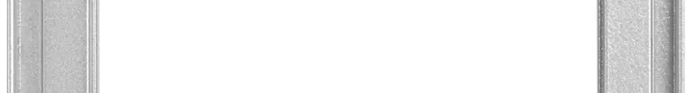 Support de module de cadre Urmet Alpha, 1×modul, 125×126mm 