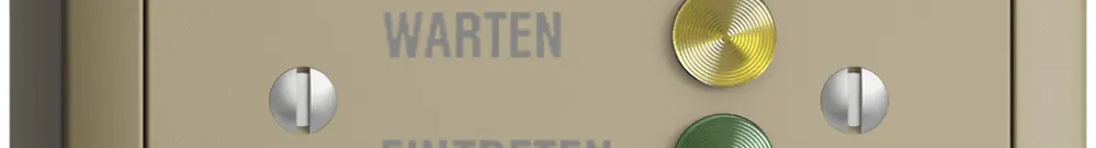 AP-Türstation für Rufleuchte deutsch, EDIZIOdue sand 
