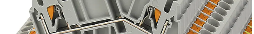 Borne à étages pour installations Phoenix Contact PT 2.5-PE/3L 0.14…4mm² gris 