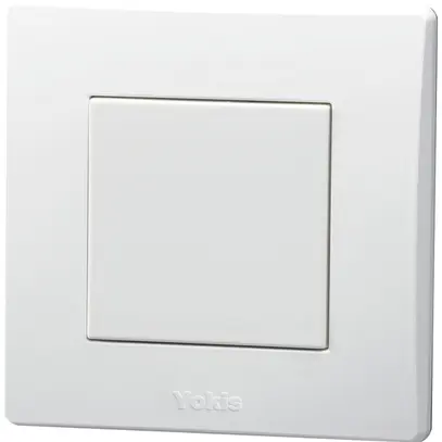 Trasmettitore da parete RF AP Yokis TLM1T45P, 1 tasto 2.4GHz 250m 