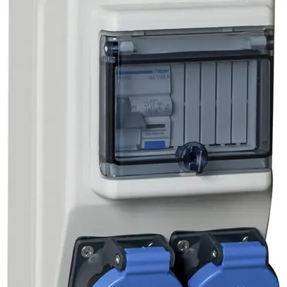 Stromverteiler DEM DB33241 16A 1×LS 1×FI 2×T23 