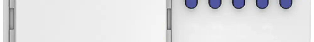 Actionneur-commutateur AMD Mix 2 RMG 4 U KNX Theben 