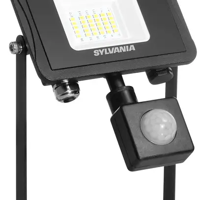 LED-Strahler Sylvania SylFlood PIR 18W 2000lm 840 IP65 110° 190×125mm schwarz 