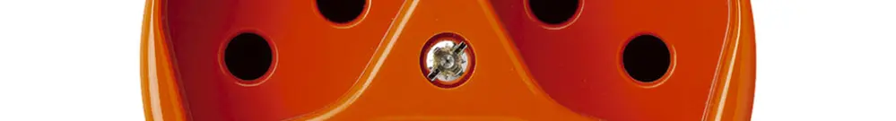 Insert pour prise ENC basico 3×type 13 orange 