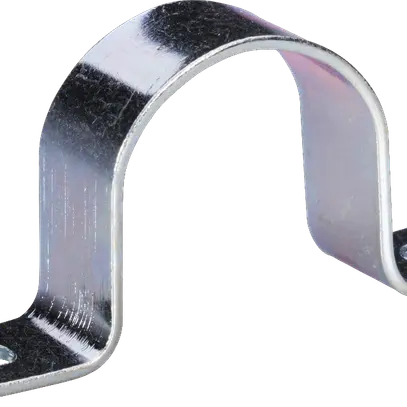 Brida 2 viti per TA M25 ferro zinc./prom. 