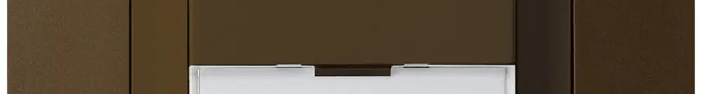 Tasto di suoneria INC A/1L kallysto.trend marrone con porta-etichetta 37×15mm 