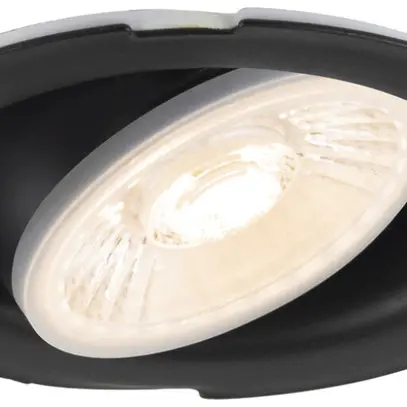 Downlight LED SLV UNIVERSAL 5/8W 560lm 2700/3000/4000/6500K VAR orientable noir 