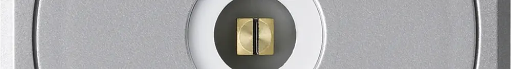 UP-Steckschlüsselschwenktaster robusto aluminium ohne Deckel 2P Kombi Vierkant 
