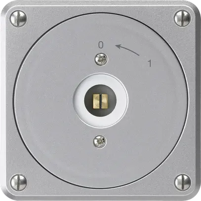 Contact pivotant à clé carrée ENC robusto aluminium sans clapet 2P combi 