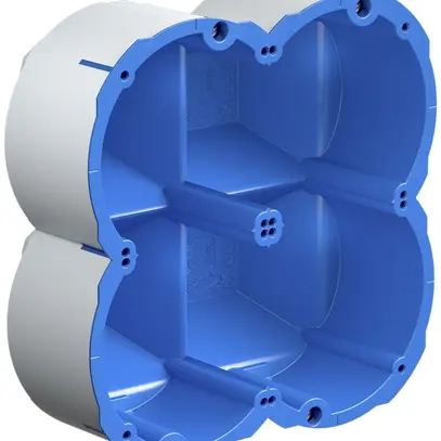 Boîte pour paroi creuse AGRO 2×2 Quickbox Maxi Ø83mm isolation phonique 