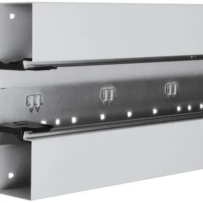 Brüstungskanal tehalit BRS 210×65×2000mm Oberteil 80 Stahl hellgrau 