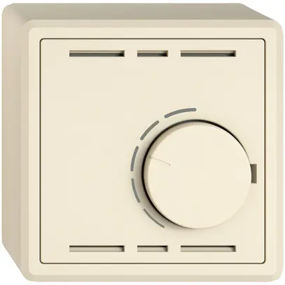 Termostato ambiente AP EDIZIO.liv SNAPFIX® senza interruttore 24VAC/DC 50Hz cr 