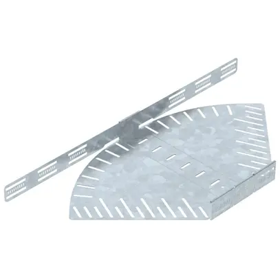 Gomito BET RB W regolabile 60×400mm acciaio zincato a caldo per immersione 