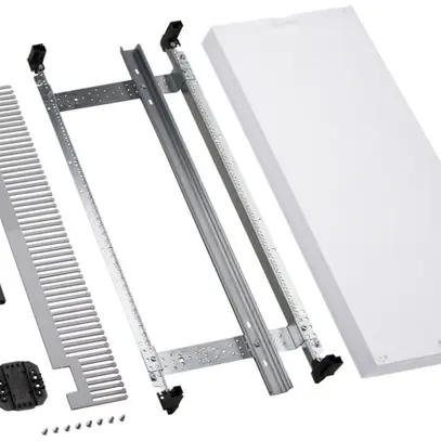 Baustein Hager univers N 600×250mm für Reihenklemmen senkrecht 