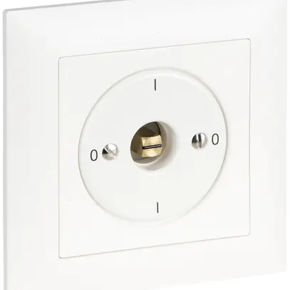 Interrupteur ENC K&N BA20 A290 FMI.S.61, 4 pans 6mm, 1 pôle, face: 0-1-0-1 