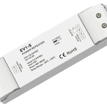 Amplificatore LED DOTLUX EV1-S IP20 360W 12…24V 1×15A 