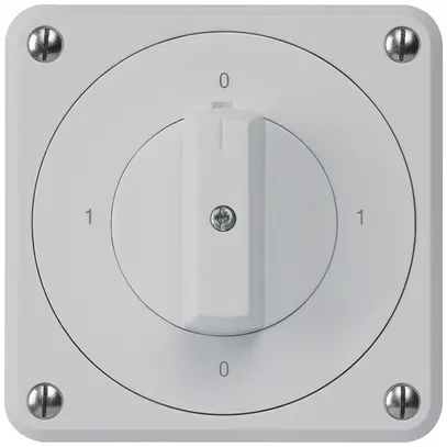 Interrupteur rotatif ENC robusto IP55 S0/3P gris pour combinaison 