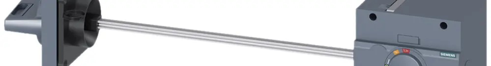Azionatore rotativo 90° Siemens SENTRON per 3VA1 250, illuminato 