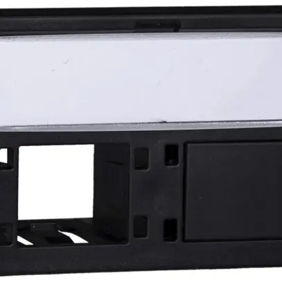 Kit de montage FLF R&M pour modules cat.5e/6 spécial, 2-port, noir 