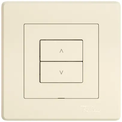 Station secondaire stores ENC EDIZIO.liv Wiser SNAPFIX® 2 touches WLAN cr 