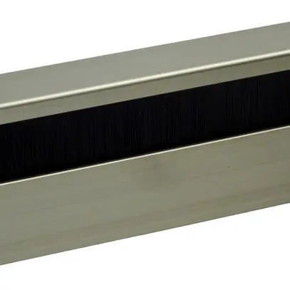 Plinthe ELBRO 2400×60×20mm anthracite brosse noire 