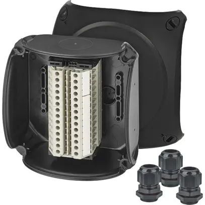 Boîte de dérivation AP Hensel RX 0614 AX Ex-2/22 14×6mm² 130×130×77mm IP66 no 