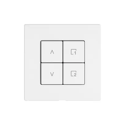 Comando per interruttore tapparelle EDIZIO.liv Wiser SNAPFIX® 1C sc.WLAN 4T bi 