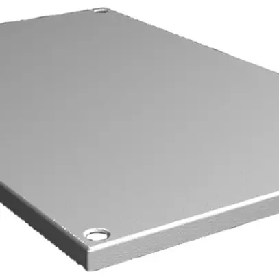 Piastra superiore Rittal SV 9681.646 400×600mm pannello tetto sfiato grigio 
