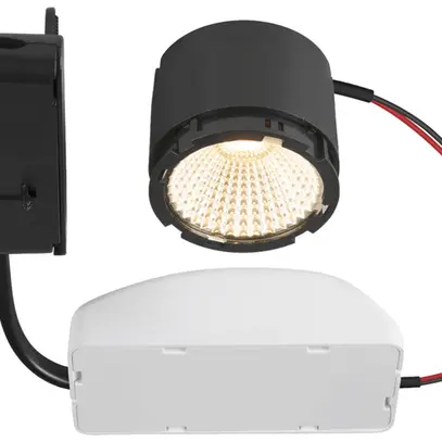 Parte luminosa SLV NEW TRIA 11W 700lm 918…930 60° REG Ø50 nero 