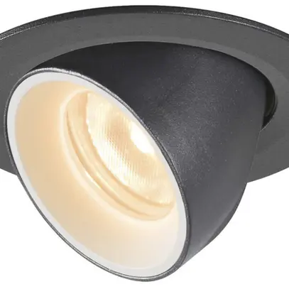EB-LED-Downlight SLV NUMINOS GIMBLE XS, 7W 200mA 670lm 2700K 55° sz/ws 