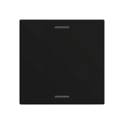 Wippe MDT BE-TAL60W116.01 1T/2B f.Sensortasten schwarz matt "neutral" 