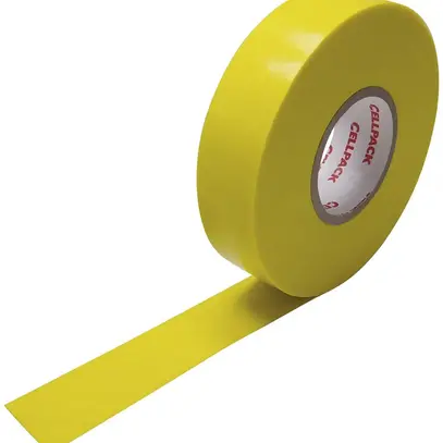 Nastro isolante Cellpack 328 ≥40kV/mm 19mm×20m giallo 