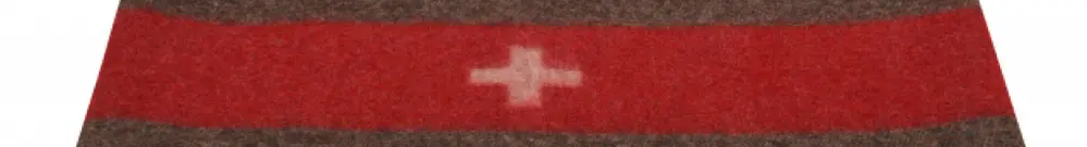 Couverture en laine de l'Armée suisse 