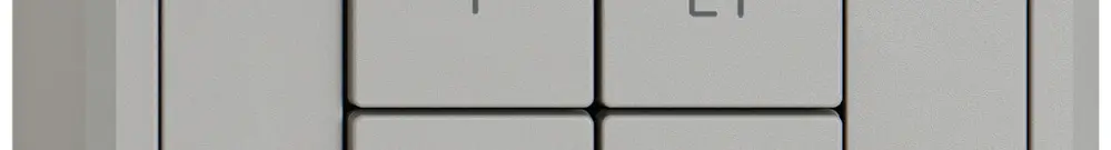 AP-Nebenstelle Dimmer EDIZIO.liv Wiser SNAPFIX® 1 Szene 4 Tasten WLAN hgu 