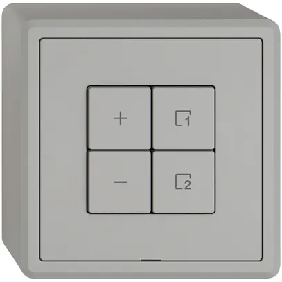 Stazione sec.variatore AP EDIZIO.liv Wiser SNAPFIX® 1 scena 4 tasti WLAN grc 