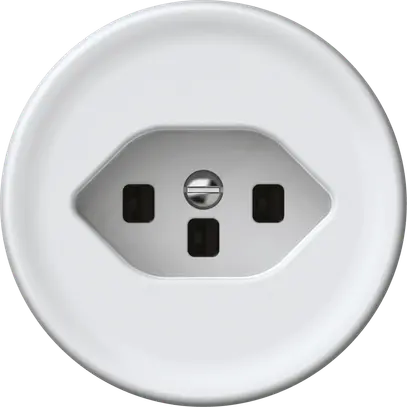 Presa origin 1×tipo 23 16A 230V 60×60mm bianco 