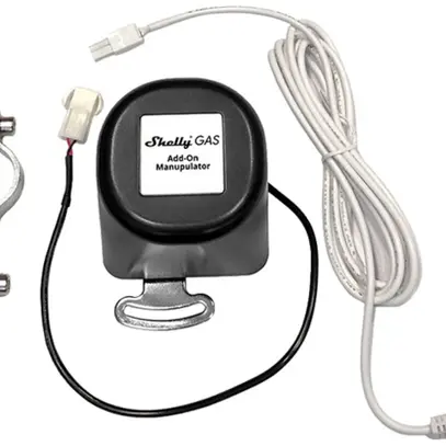Servomoteur Shelly Gas Add-on blanc 