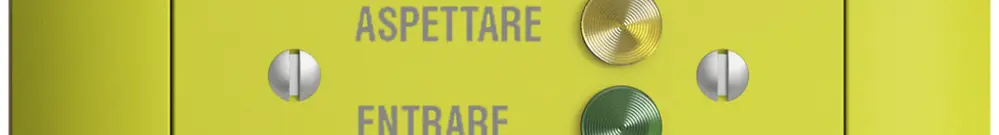 Stazione da porta INC EDIZIOdue lemon per segnale di chiamata 