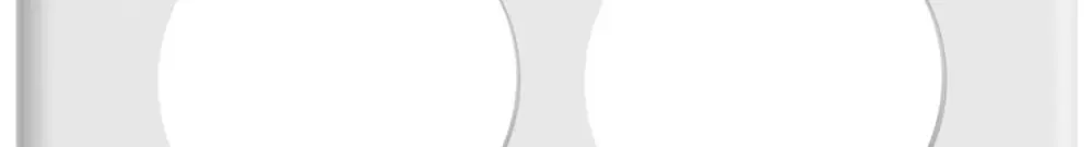Piastra di copertura INC STANDARDdue SNAPFIX® 3×2/2×3 6×Ø50 150×210mm bi 