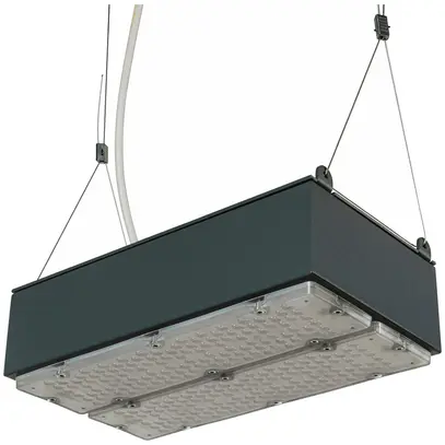Proiettore capannone LED Sylvania KubiXx AISLE 54W 9400lm 840 IP65 DALI 330×190 