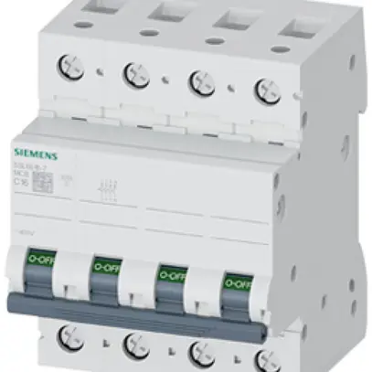Disgiuntore Siemens SENTRON 5SL6 4P 400V C 16A 6kA 4UM 