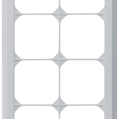 Telaio di copertura INC kallysto.line 4×2 grigio chiaro 152×272mm 
